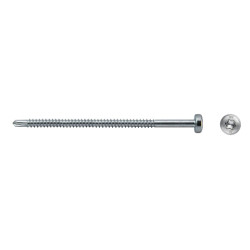 Tornillo A85S punta broca cabeza alomada impronta SIT Ø4,8x100 cincado
