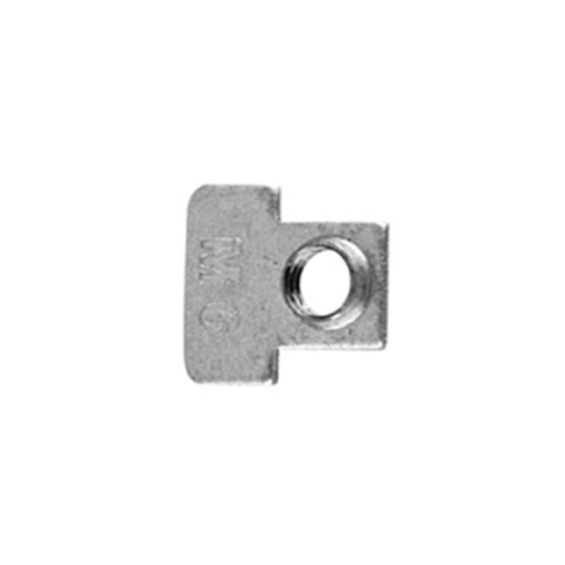Tuerca metálica Insermax M6 para abrazadera nylon ABM 