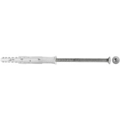 Taco largo multimaterial MFR SB 10-160 TX HD avellanado, con tornillo avellanado, galvanizado