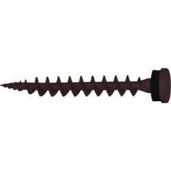 Tornillo de plástico para aislamiento IPS 80 chocolate