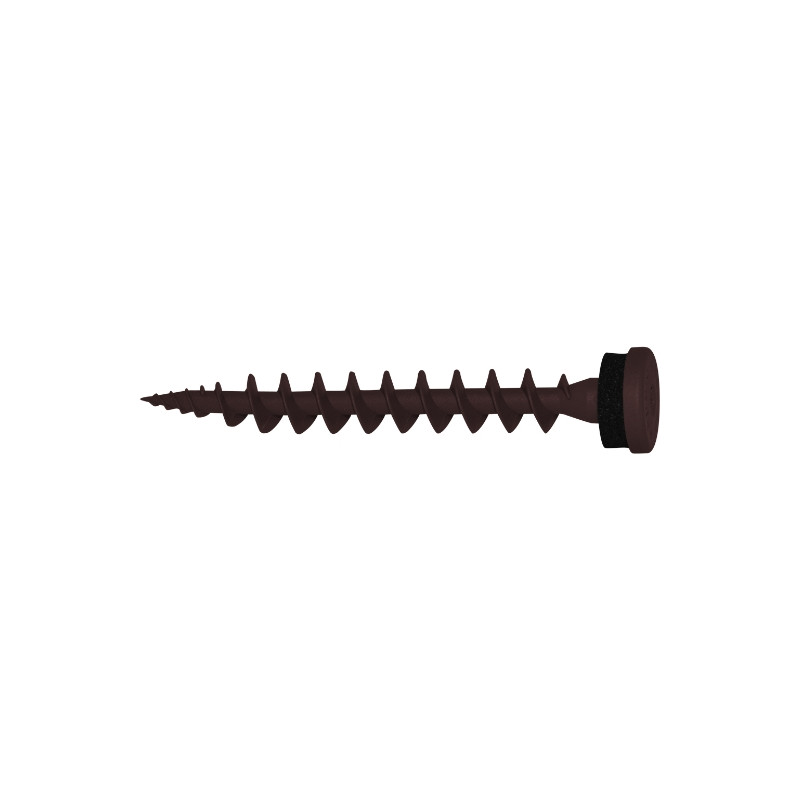 Tornillo de plástico para aislamiento IPS 80 chocolate