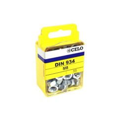 Blister tuerca hexagonal DIN 934  M10 cincado