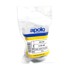 Bolsa abrazadera metálica sin fin tipo SF Ø 15/25 mm acero cincado CELO