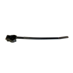 Abrazadera universal con brida, nylon, diam 16 a 32mm, negro, 100 un CELO