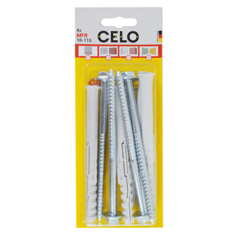 Blister taco largo multimaterial MFR 10-115 SB SSKS, 4 un