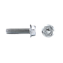 POWERLOK® Cabeza hex arandela estampada Impronta TORX® Ref. PL78T 6x16 cincado CRIII 