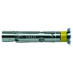 Anclaje camisa con cono expansor Dnbolt avellanado DV Ø 10x 60 cincado 