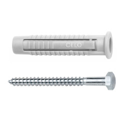 Taco FX 10 incl. Tirafondo hexagonal SKS 7,0x65