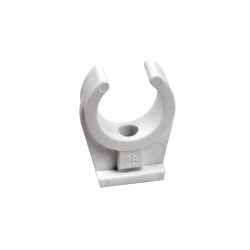 Saniclip SC Ø 28 color Blanco
