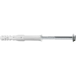 Taco largo multimaterial MFR SB 14-110 SSKS avellanado, tornillo hexagonal con arandela , cincado