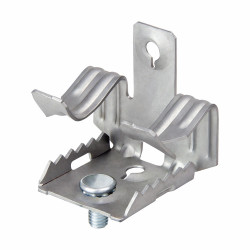 Clip viga para abrazadera espesor 14-20 M6x9 recubrimiento láminas zinc aluminio gris