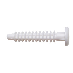 Taco de nylon fijación directa Ø 5x30 mm color blanco