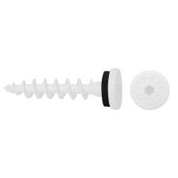 Tornillo aislamiento IPS-H blanco  (RAL 9003)