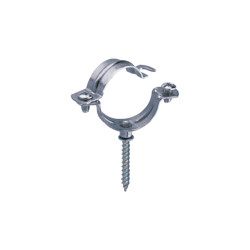 Abrazadera metálica M6 con tornillo tipo NKS Ø 25 mm acero cincado