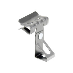 Clip viga para varilla espesor 4-10 varilla M8 recubrimiento láminas de zinc aluminio gris