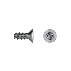 Tornillo para fenólico avellanado cincado 4x10