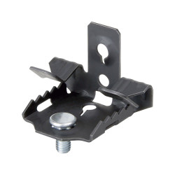 Clip viga para abrazadera espesor 14-20 M6x9 recubrimiento negro