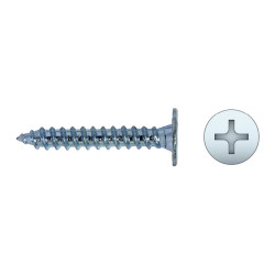 Tornillo CE rosca chapa cabeza extraplana impronta PH Ø4,2x13 cincado