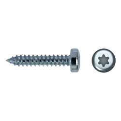 Tornillo 7049S rosca chapa cabeza alomada impronta SIT Ø4,2x45 cincado