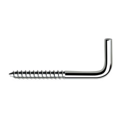 Alcayata roscada Ø4,5x80 mm cincado