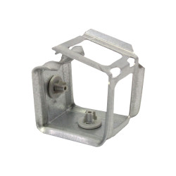 Abrazadera metálica para cables con clavadora a gas 40x41x47 100 un