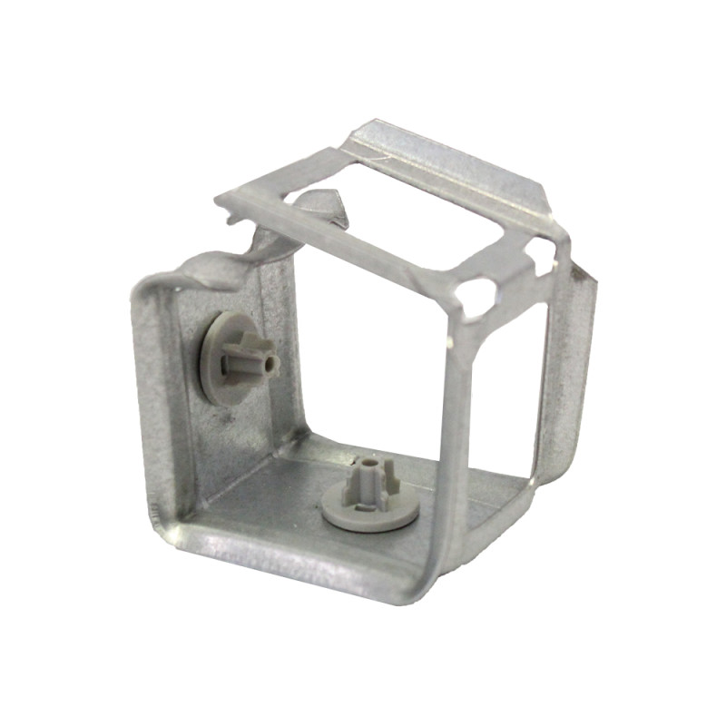 Abrazadera metálica para cables con clavadora a gas 40x41x47 100 un
