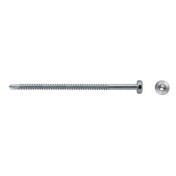 Tornillo A85S punta broca cabeza alomada impronta SIT Ø4,8x120 cincado