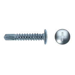 Tornillo FST punta broca cabeza baja impronta PH Ø4,8x38 cincado