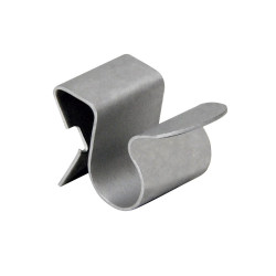 Clip viga para cables 1-4 Ø8-9 recubrimiento láminas de zinc aluminio gris