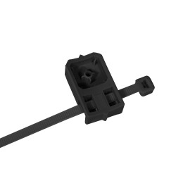 Accesorio clavadora de gas basebrid con brida lateral nylon color negro  CELO