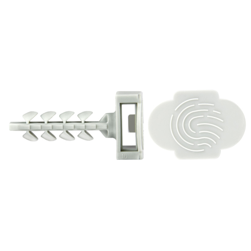 InsertFIX cabeza grande color gris