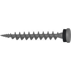 Tornillo de plástico para aislamiento IPS 80 color gris