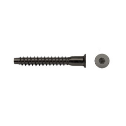 Tornillo ensamblaje ENE rosca madera cabeza allen Ø5x50 mm zincado negro