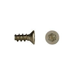 Tornillo para fenólico avellanado inox 4x10