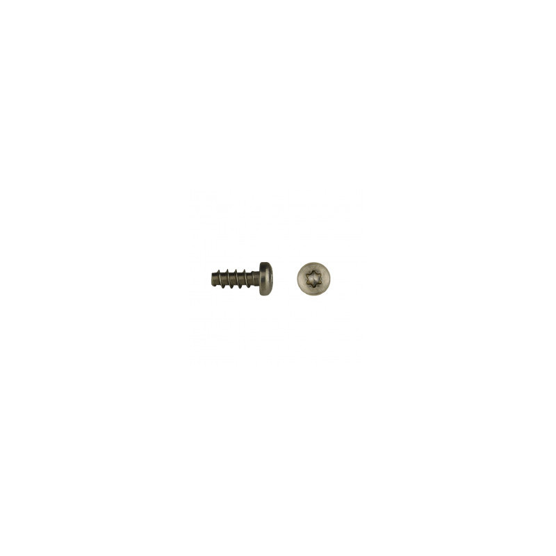 Tornillo para fenólico alomado inox 4x10