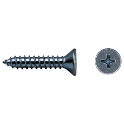 Tornillo DIN 7982 rosca chapa cabeza avellanada impronta PH Ø4,2x32 mm acero inox A2