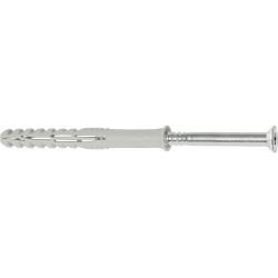 Taco largo multimaterial MFR SB 8-100 TX A4 avellanado, con tornillo avellanado , Inox A4
