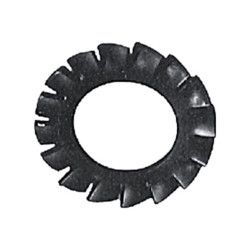 Arandela dentado exterior 6798A M3 mm Pavonada