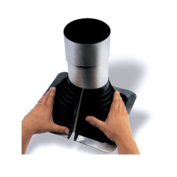 Protector abierto flexible de EPM para tubos 200x200 mm RF