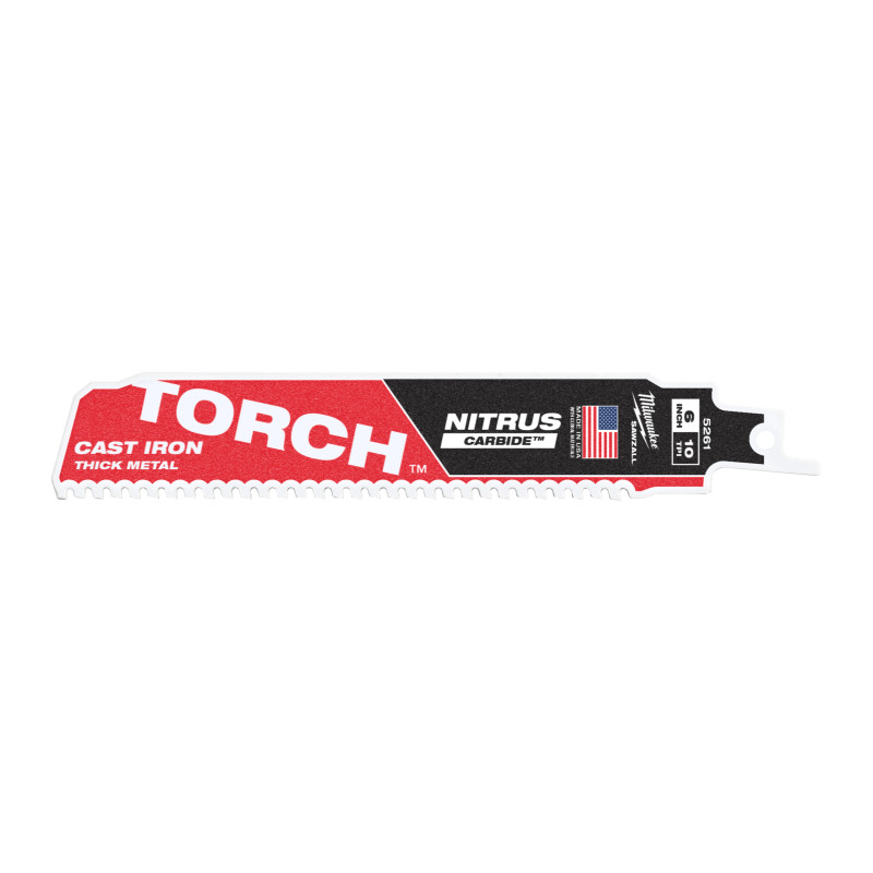 Hoja Sable THE TORCH™ NITRUS Carbide 150mm 10Tpi - 1ud