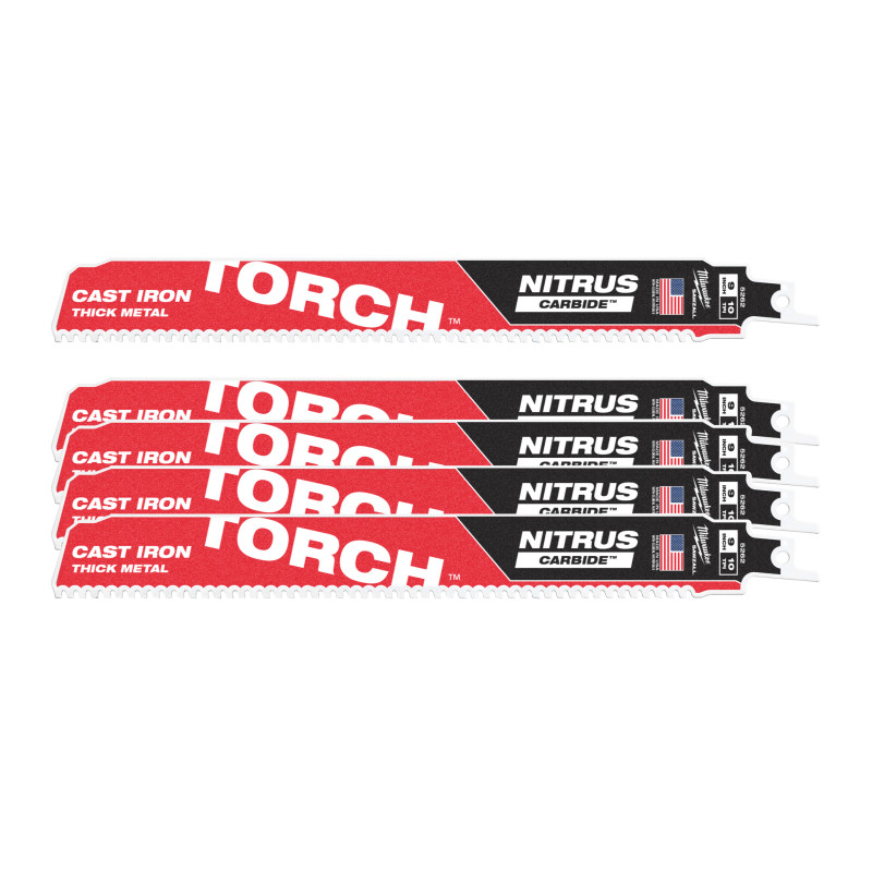 Hoja Sable THE TORCH™ NITRUS Carbide 230mm 10Tpi - 5uds