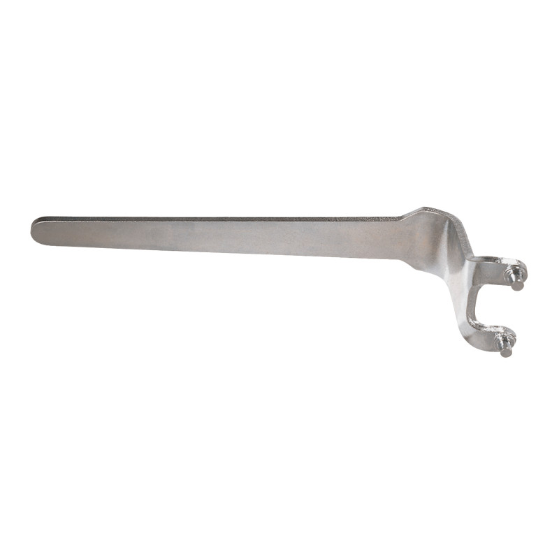 Llave de pivotes acodada para amoladora, rozadora y sierra circular