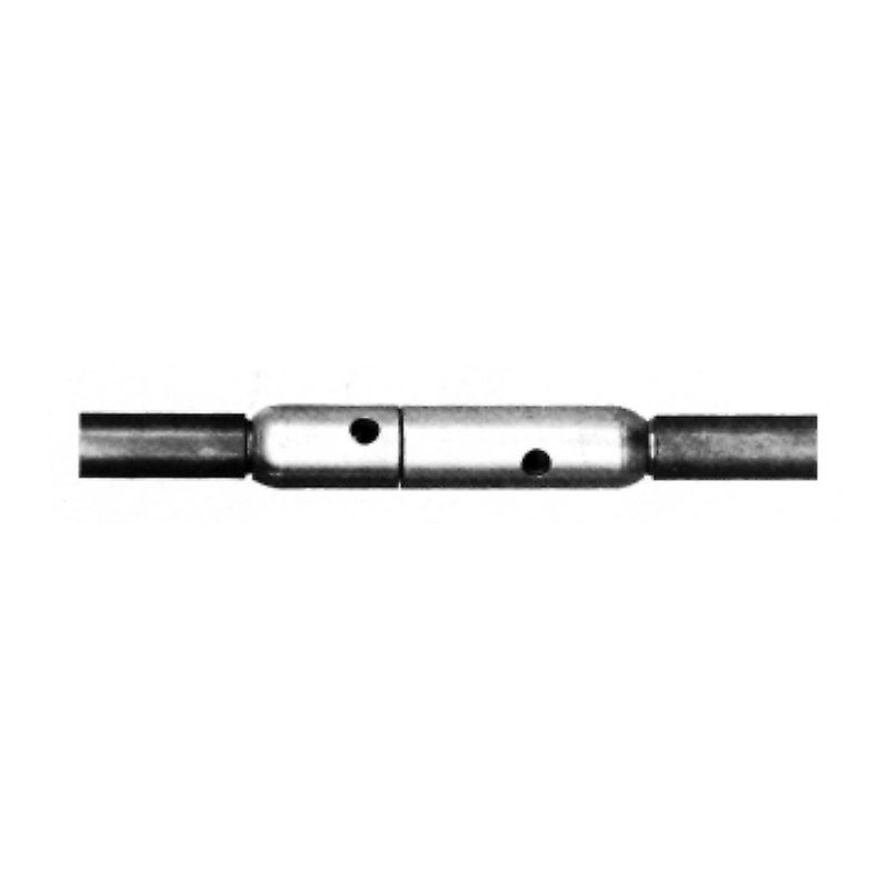 Empalme giratorio guía-guía para guía pasahilos de 9 mm (Rosca M12