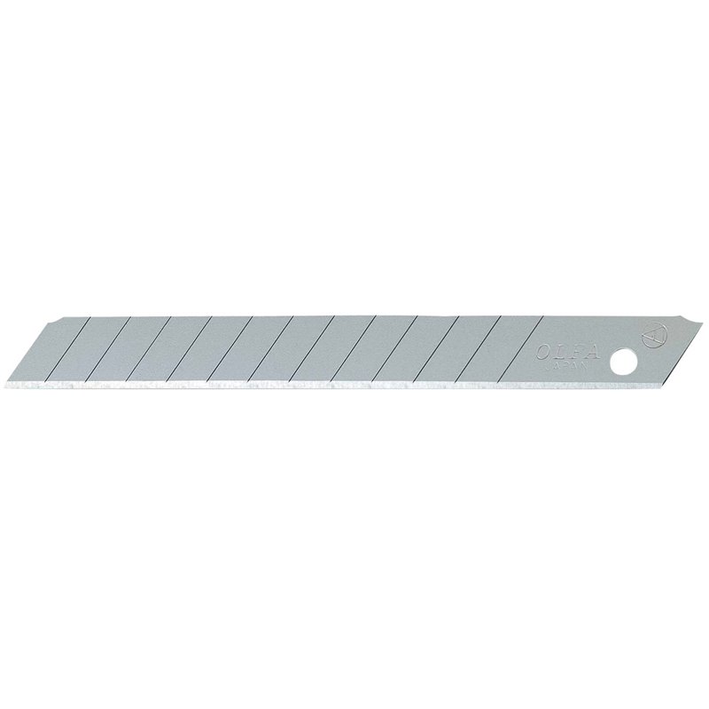 Pack de 10 cuchillas troceables 9 mm negras