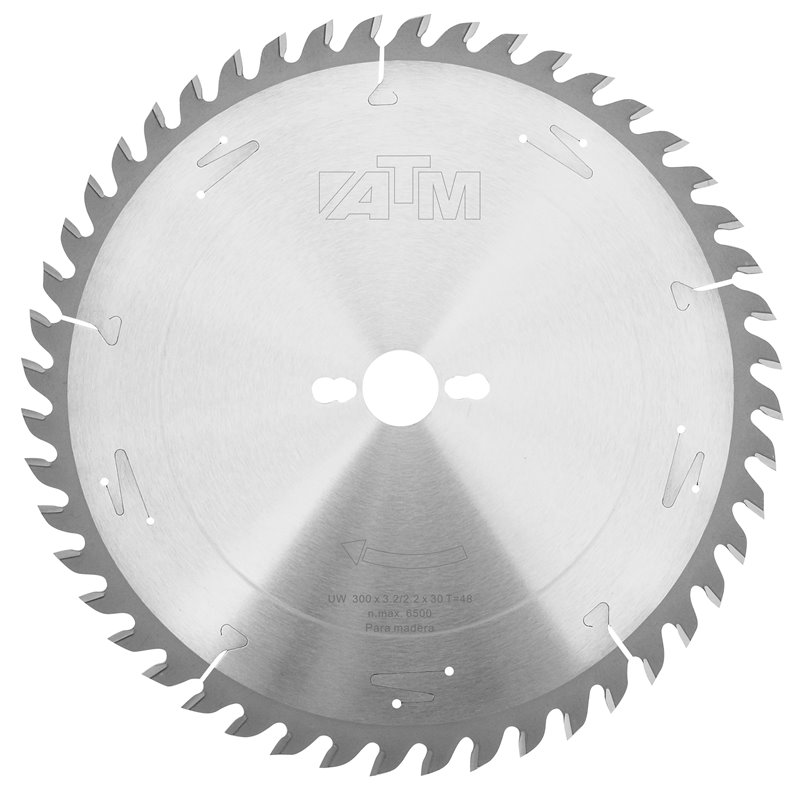 Disco UW para sierra circular (300x30mm y 48 dientes)