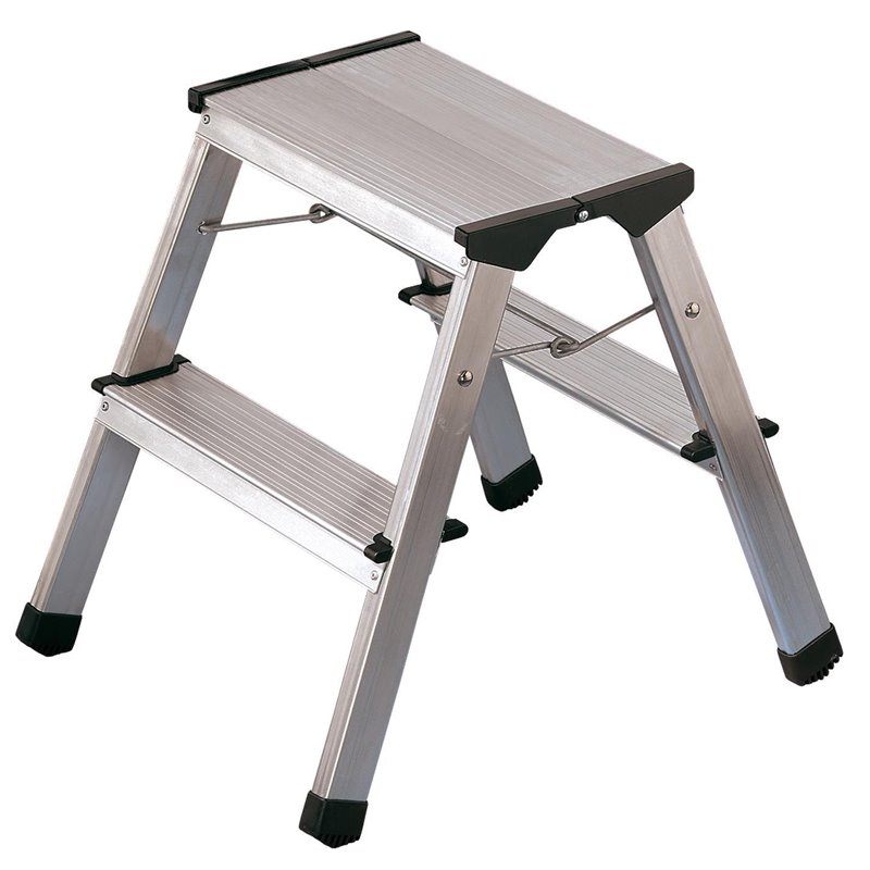 Taburete de aluminio D60 StandardLine (2x3 peldaños)