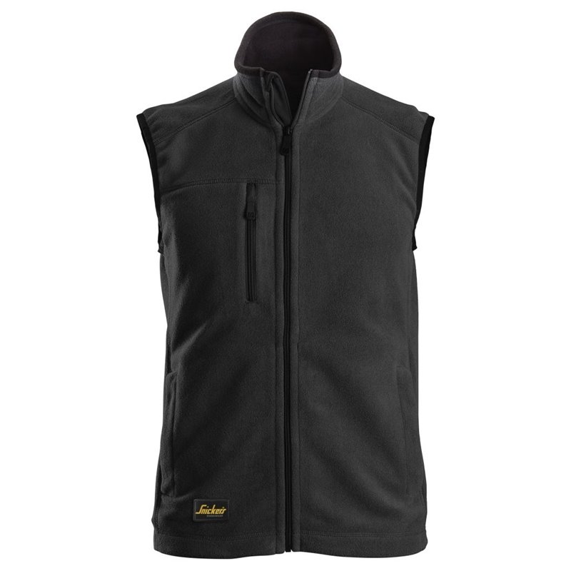 Chaleco fleece Polartec® negro talla XXL
