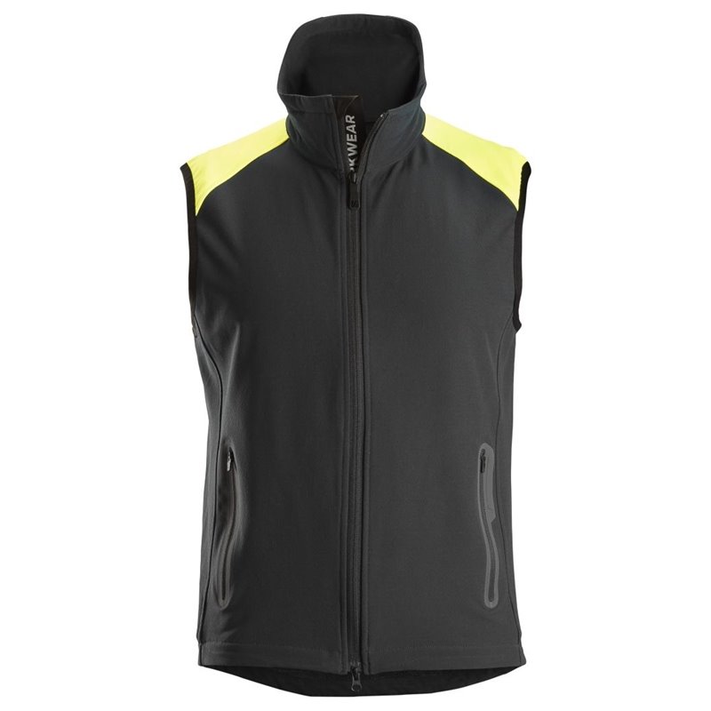 Chaleco Neon FlexiWork negro-amarillo neon talla XXL