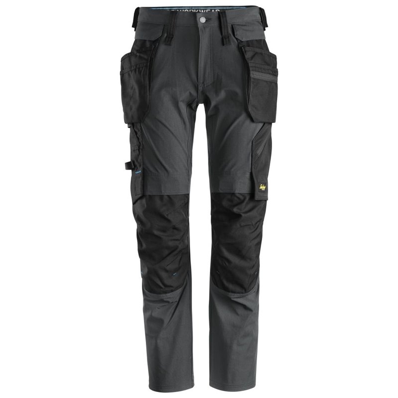 Pantalon + bolsillos flotantes desmontables LiteWork gris acero-negro talla 208