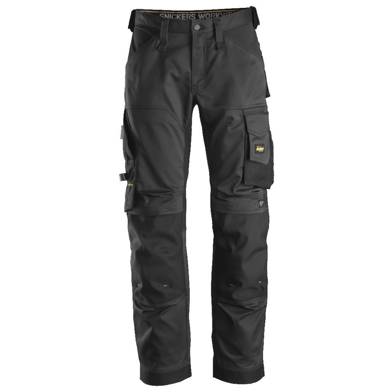 Pantalon elastico ajuste holgado AllroundWork negro talla 208